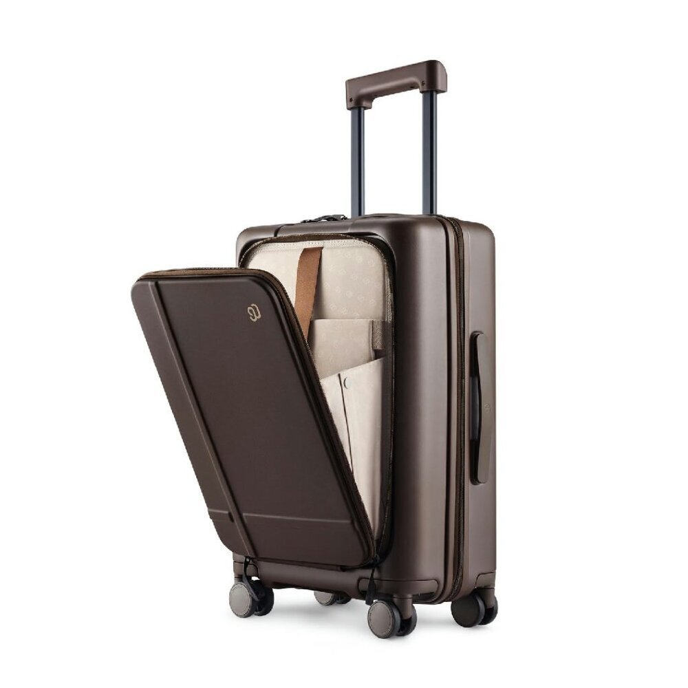 20-Inch Carry-On Hard Shell Suitcase with TSA Lock & Spinner Wheels - Picture 1 of 7